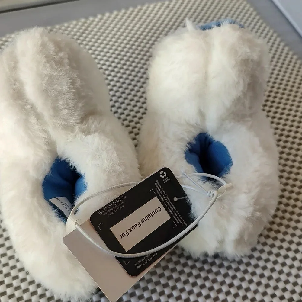 Toddler Yeti Snowman Slippers NWT